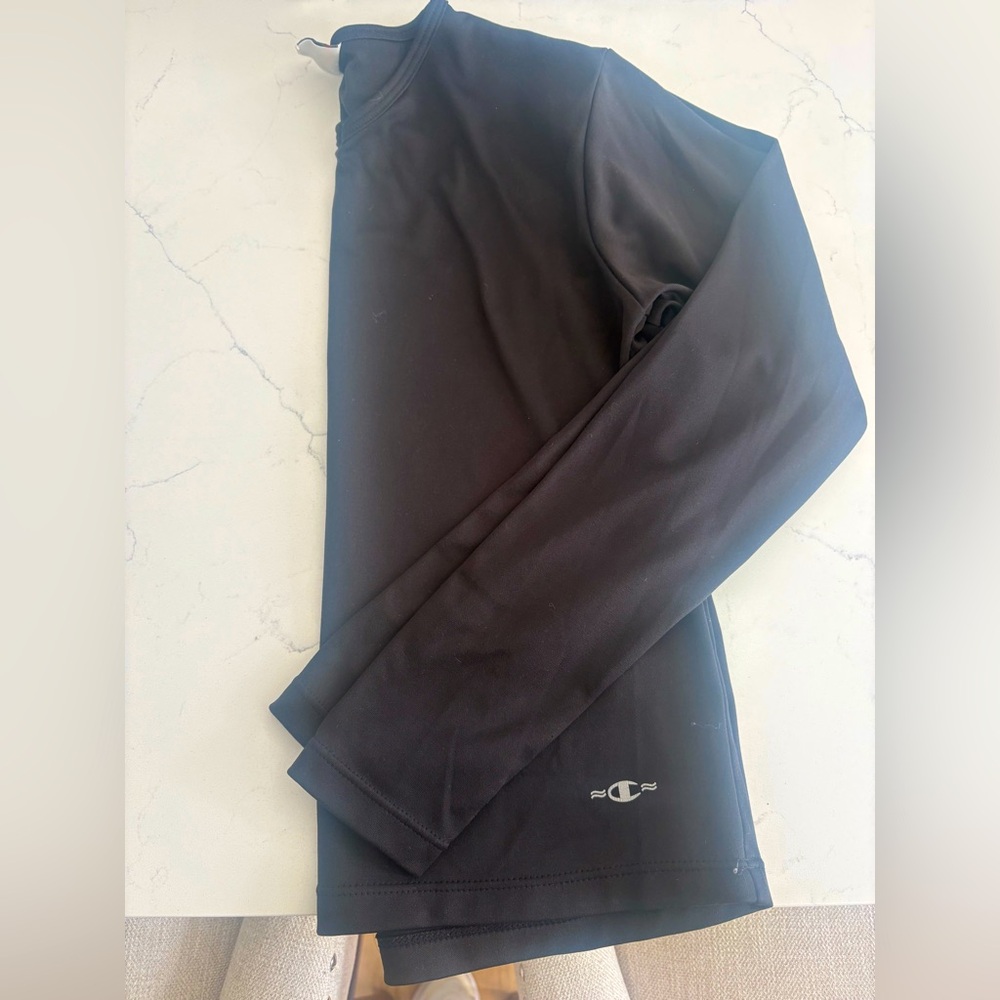 Champion Women’s Black Long Sleeve Classic Athletic Top